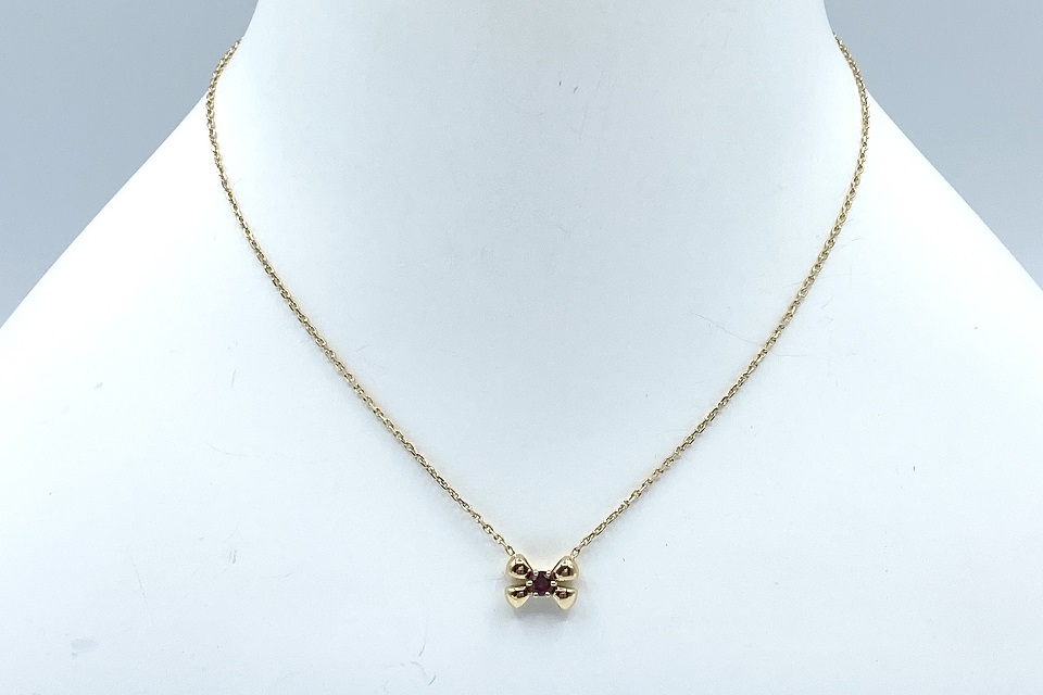 CHAUMET Chaumet K18 рубин подвеска No.61495