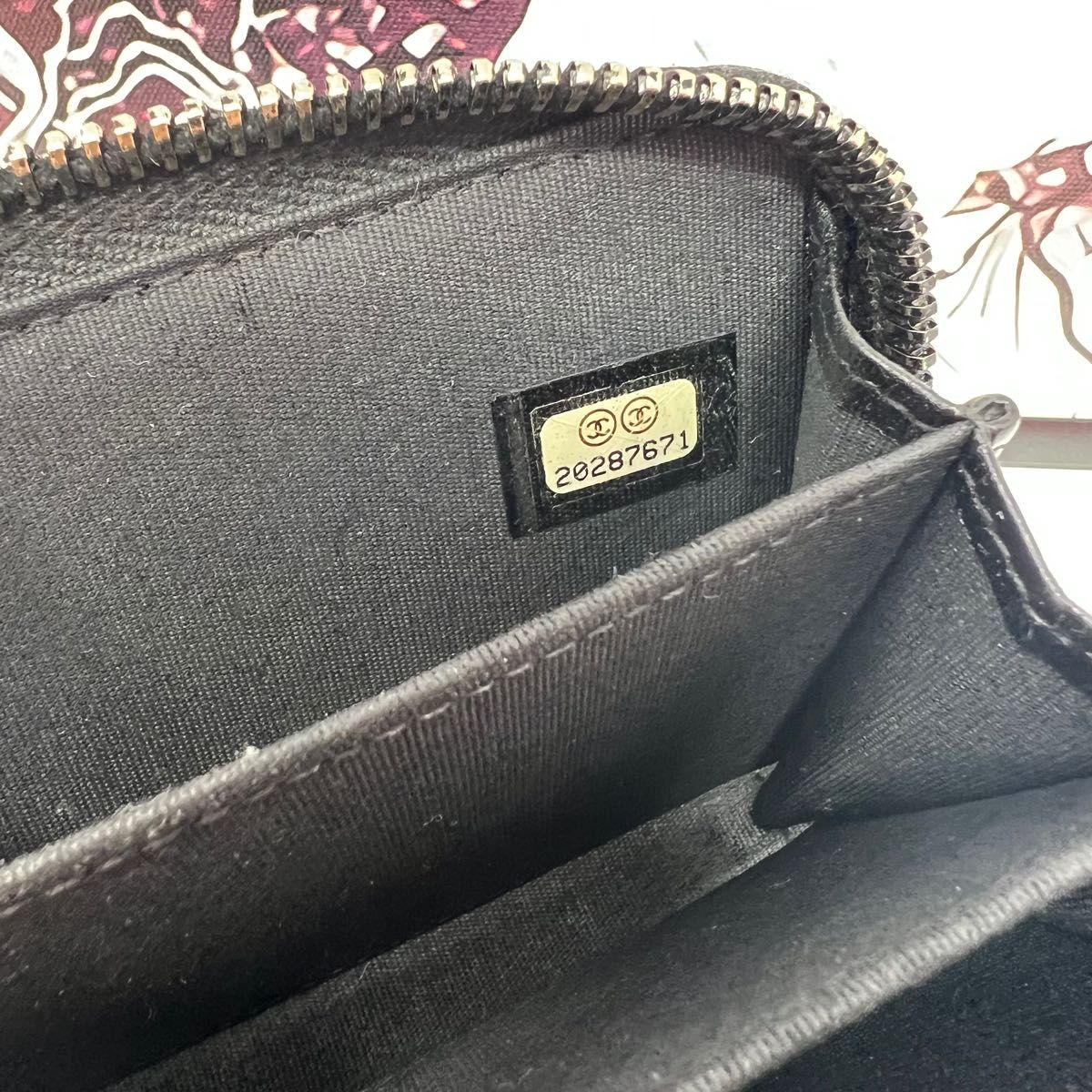 CHANEL シャネル ワイルドステッチ ラウンドジップ コインケース CHANEL シャネル ワイルドステッチ ラウンドジップ コインケース