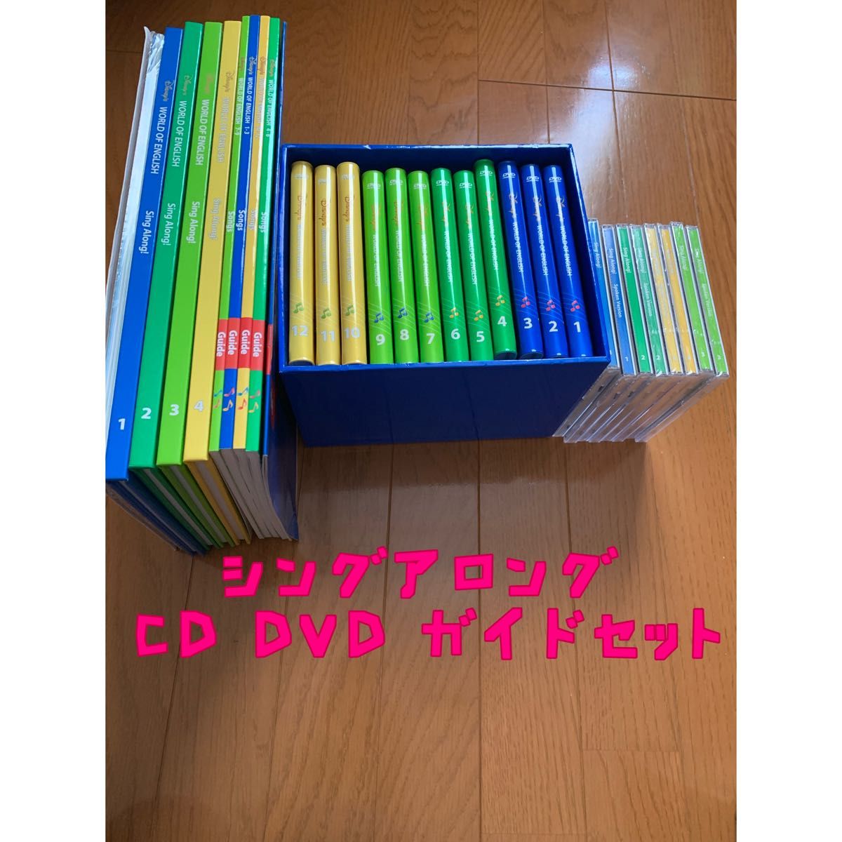 DWE シングアロング CD DVD ガイド セット ディズニー英語システム