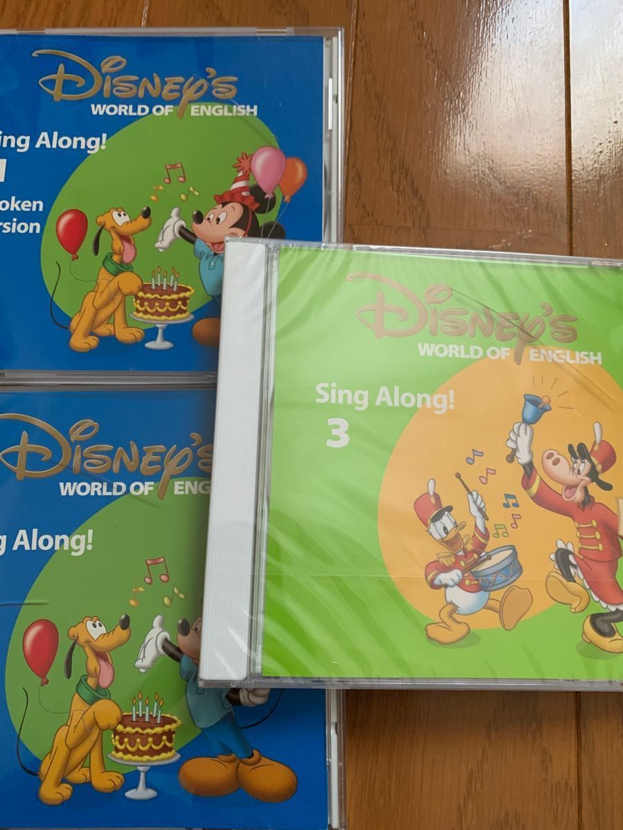 DWE シングアロング CD DVD ガイド セット ディズニー英語システム