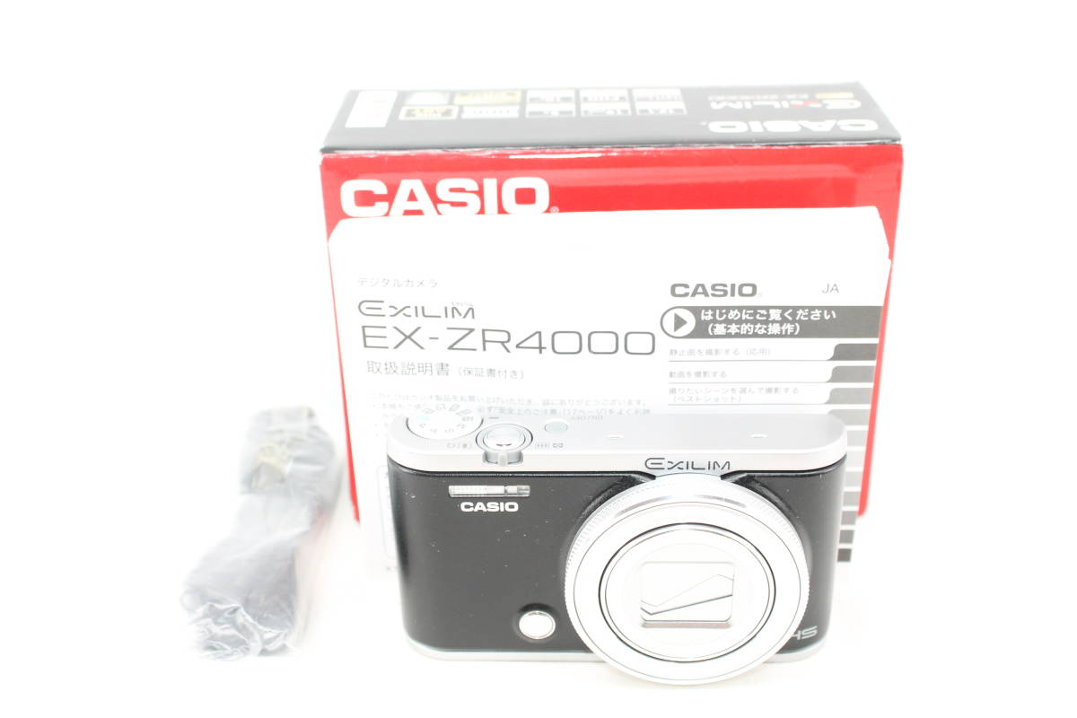 高価値】 CASIO デジタルカメラ 2023MSA-05 EX-ZR4000BK EXILIM カシオ