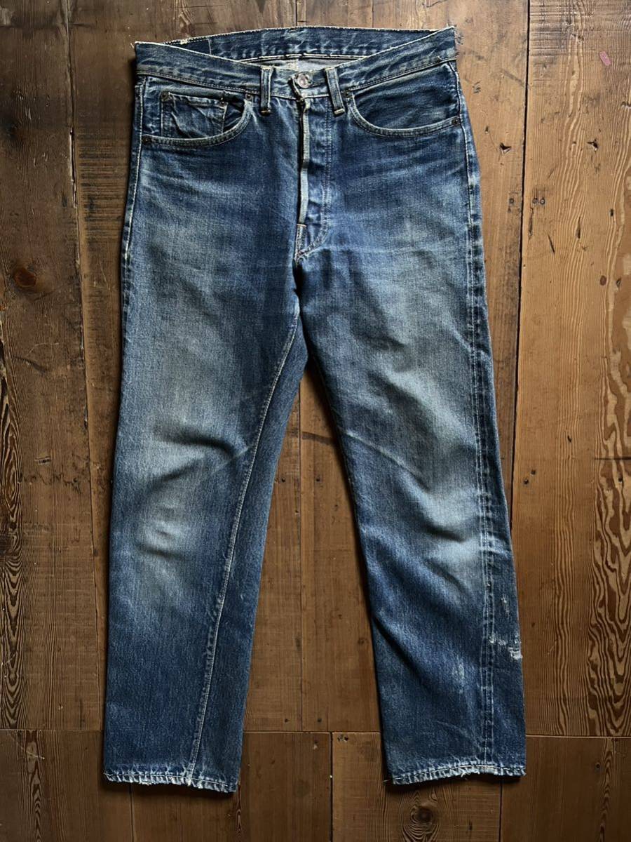 ボタン 60s LEVIS 501 BIGE(ビッグE)ズレカン(ダブルネームの