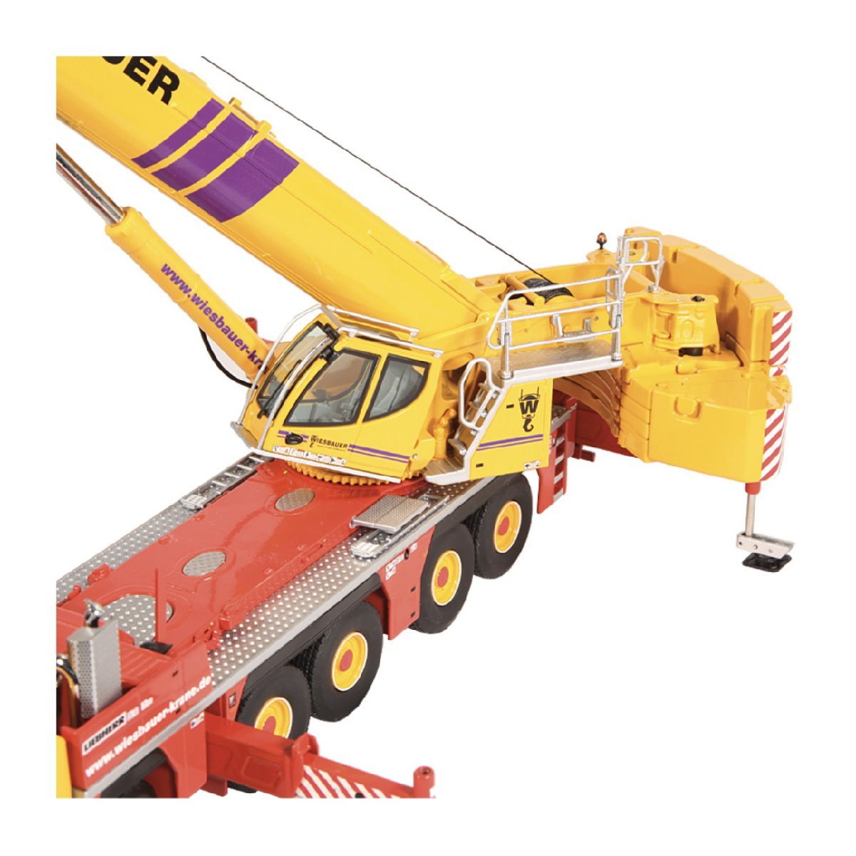 NZG 1/50 Wiesbauer Liebherr LTM 1250-5.1 Mobil crane　クレーン車_画像3