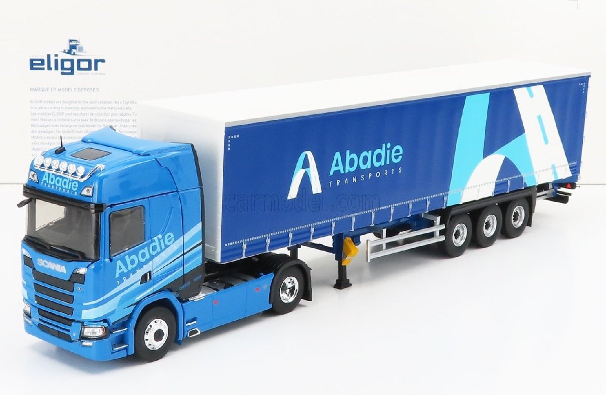 ELIGOR 1/43 SCANIA S500 ABADIE TRANSPORTS 2018　スカニア　トレーラー