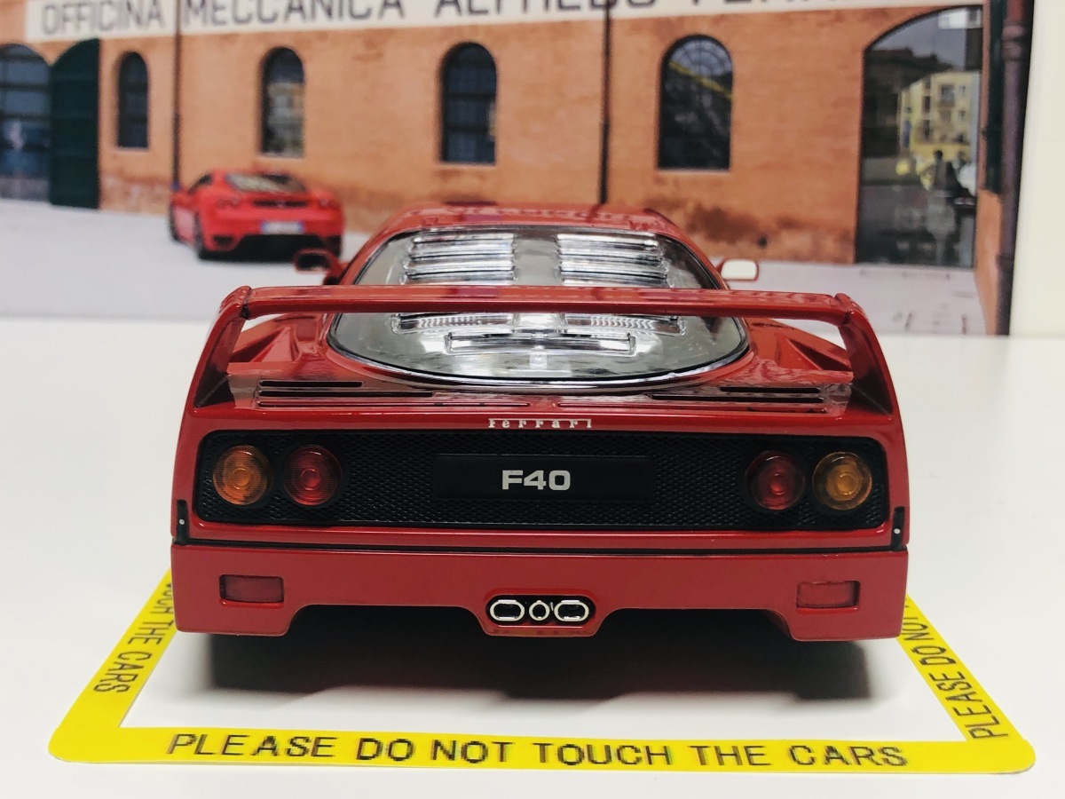 KK scale 1/18 Ferrari F40 レッド ダイキャスト製 フェラーリの画像4