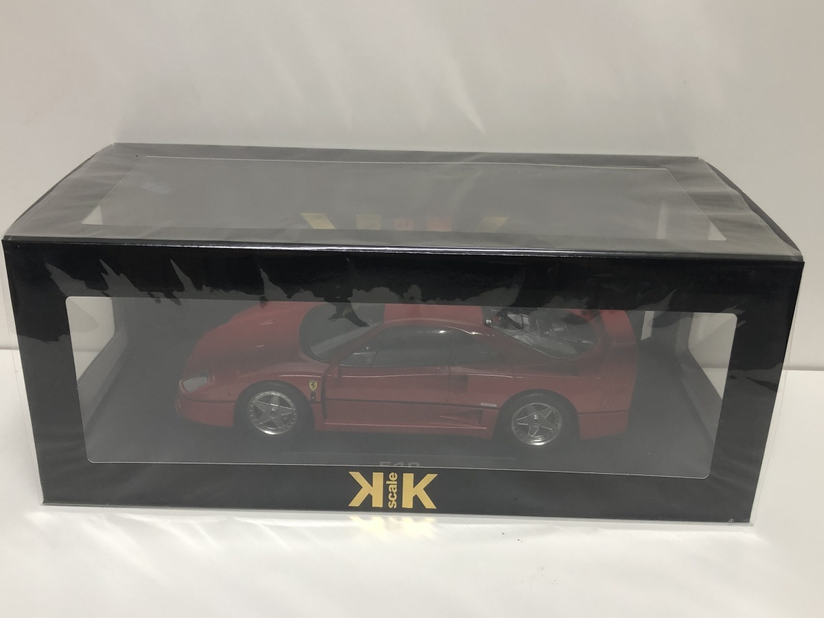 KK scale 1/18 Ferrari F40 レッド ダイキャスト製 フェラーリの画像6