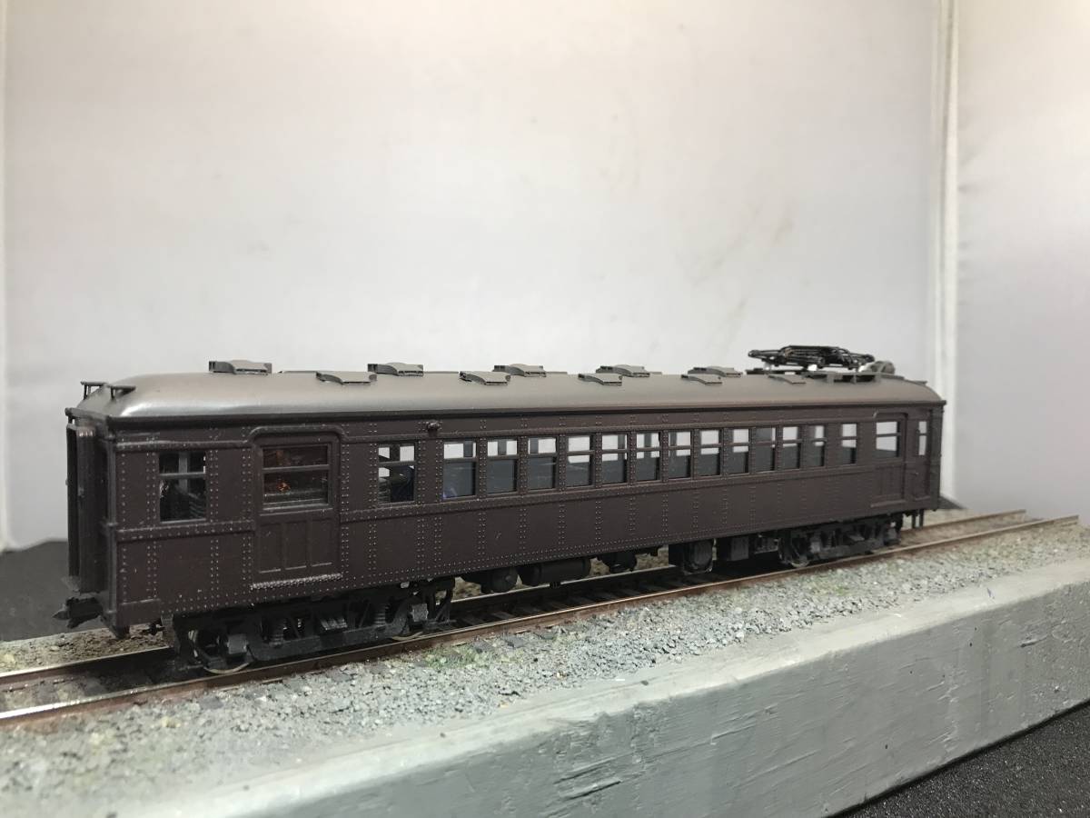 モハ32 17メーター級旧国 ピノチオ 1/80 16.5mm 完成品 6