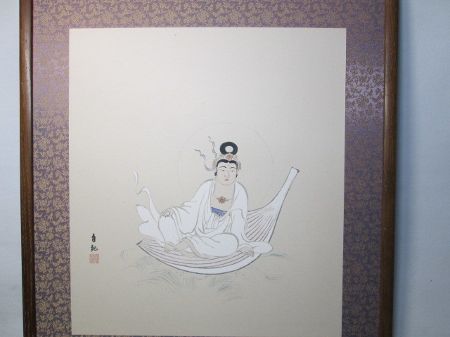 待望の再入荷! 【値下げ検討】岡田茂吉 観音像等 大型額装 セット
