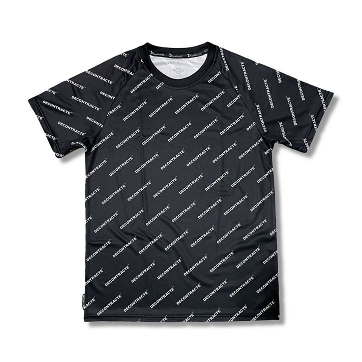 メール便可能! Decontracte (デコントラクテ) ドライ シャツ (M) Black | soccer futsal サッカー フットサル ブラック 黒 プラシャツ