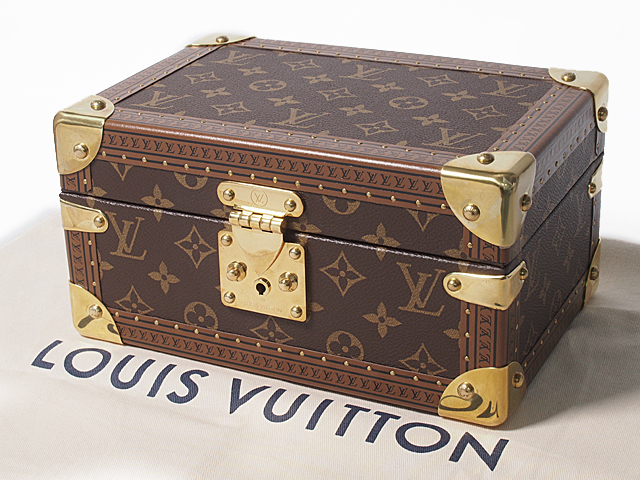 LOUIS VUITTON Monogram Coffret Tresor 24 Jewelry Box M47000