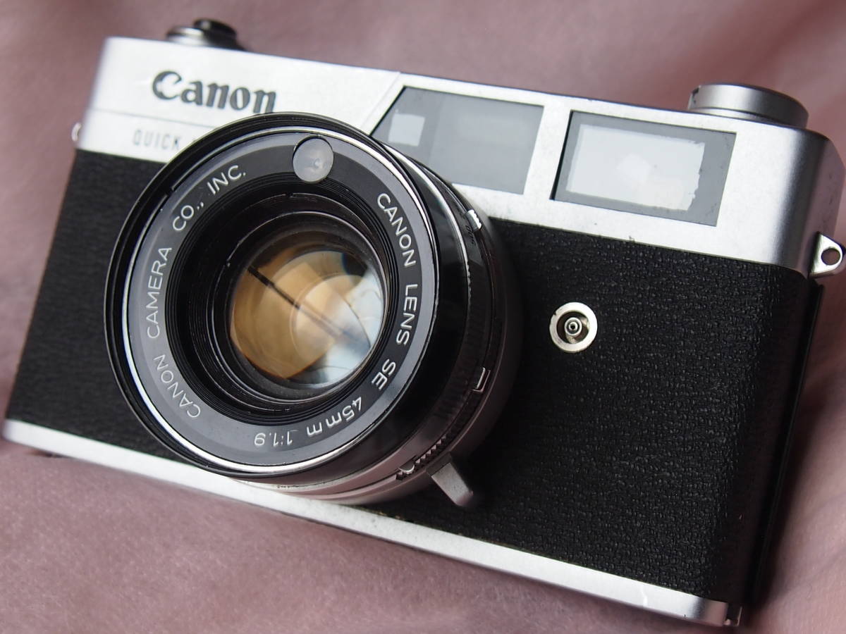 試写済：Canon Canonetキャノネット初代 - カメラ