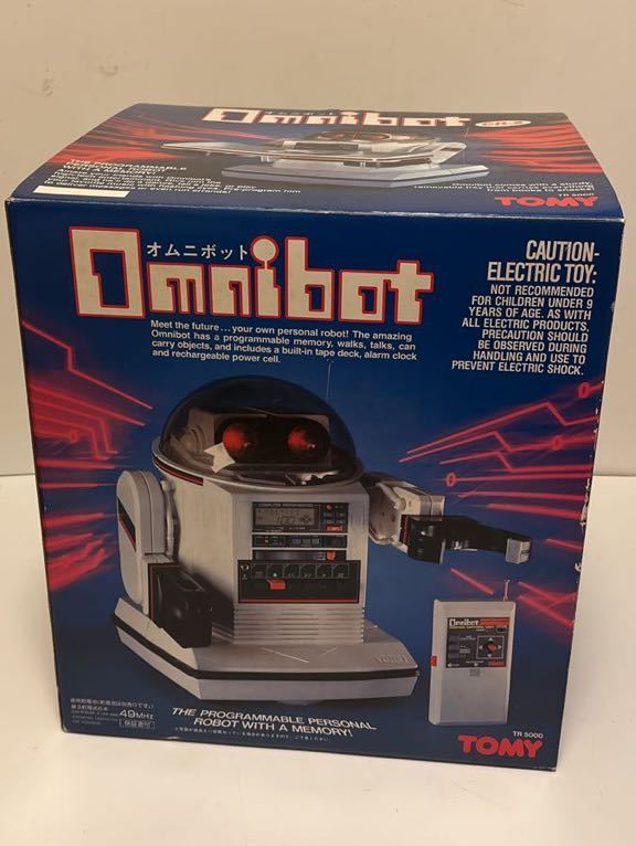 ★レア★希少★TOMY トミー　オムニボット　TR5000 箱付き　取説★付属品★玩具★ロボット_画像1