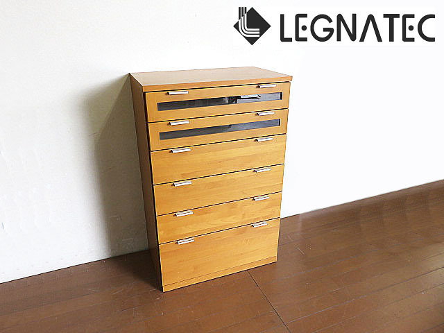 LEGNATEC/レグナテック クラッセ アルダー材ハイチェスト「ブランシェ