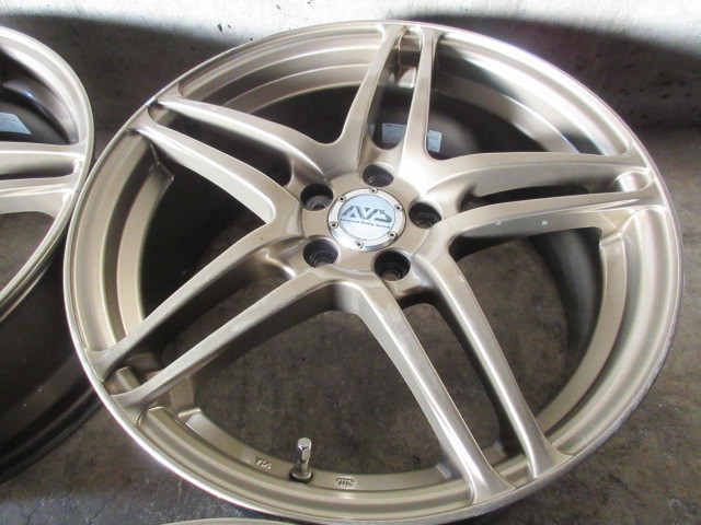 稀少な軽量(日本製)4本set!! YOKOHAMA AVS FT86 プリウス BRZ (17x7