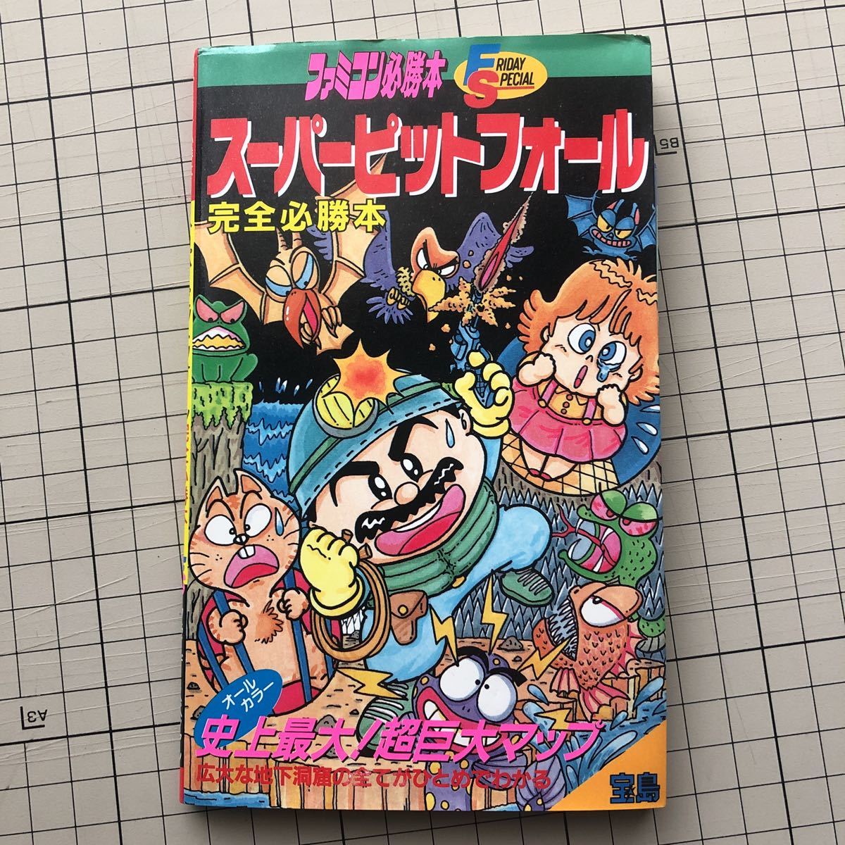 SALE/60%OFF】 スーパーピットフォール マップ付き 完全必勝法 宝島