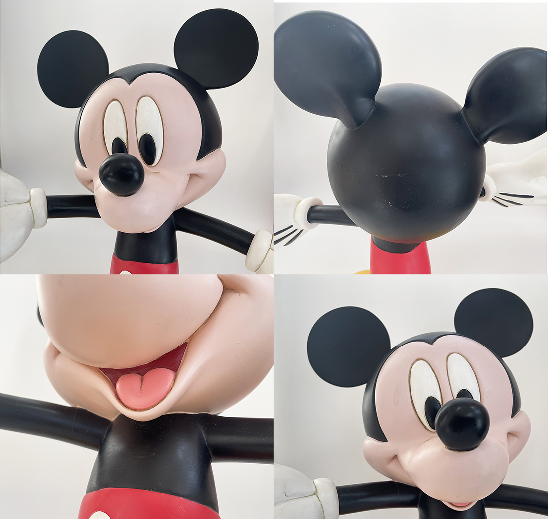 DISNEY ディズニー ミッキー 置物・陶器 大きいサイズ サイズ約 DISNEY ディズニー ミッキー 置物・陶器 大きいサイズ サイズ約