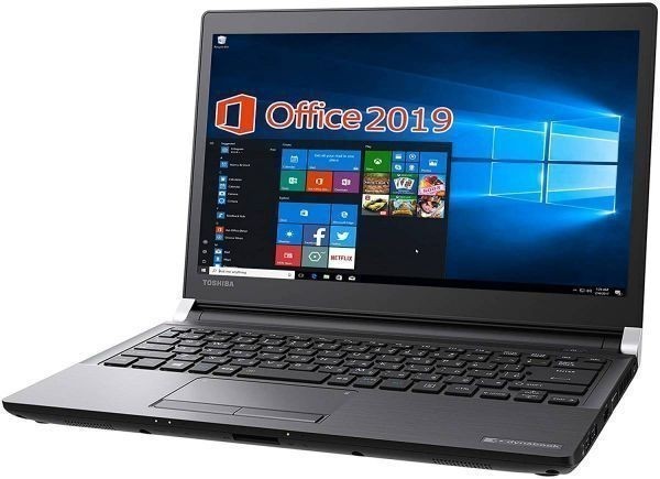 【サポート付き】TOSHIBA R73 Windows10 PC Core i7-6600U SSD:256GB メモリー:8GB Office 2019 & Qtuo 2.4G 無線マウス 5DPIモード セット_画像6