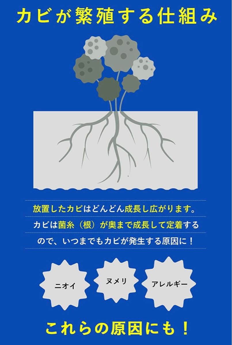 お風呂場の滅カビ 300ml 3つセット