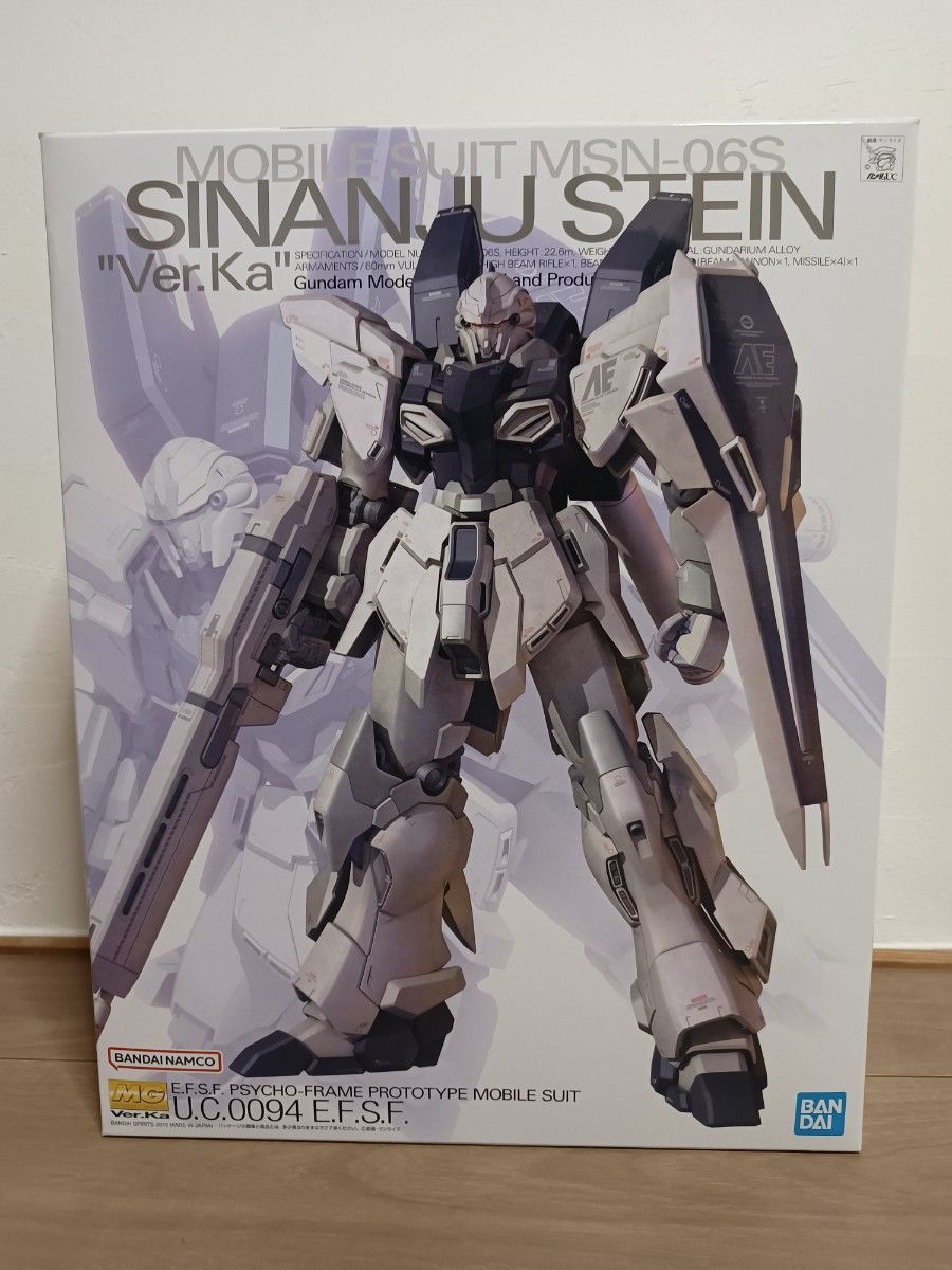 今日の超目玉】 (未組立)シナンジュ・スタイン Ver.Ka BANDAI MG 1