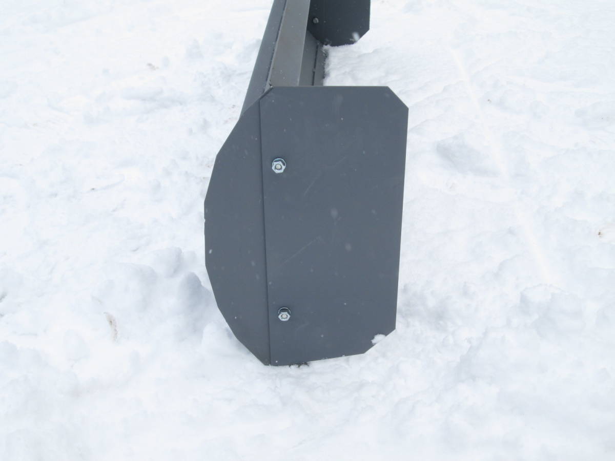 ＴＭ　除雪用　ハイド板　１２００　動画有り。＃排土板＃ハイドバン#スノープラウ＃_オプション（サイドＰＬ）
