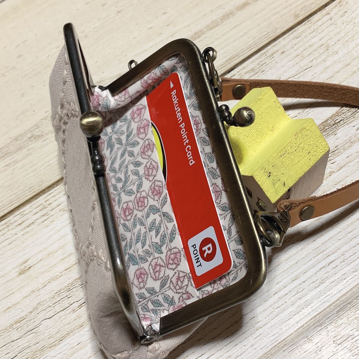 カードケースがま口 ミナペルホネン ハンドメイド|PayPayフリマ