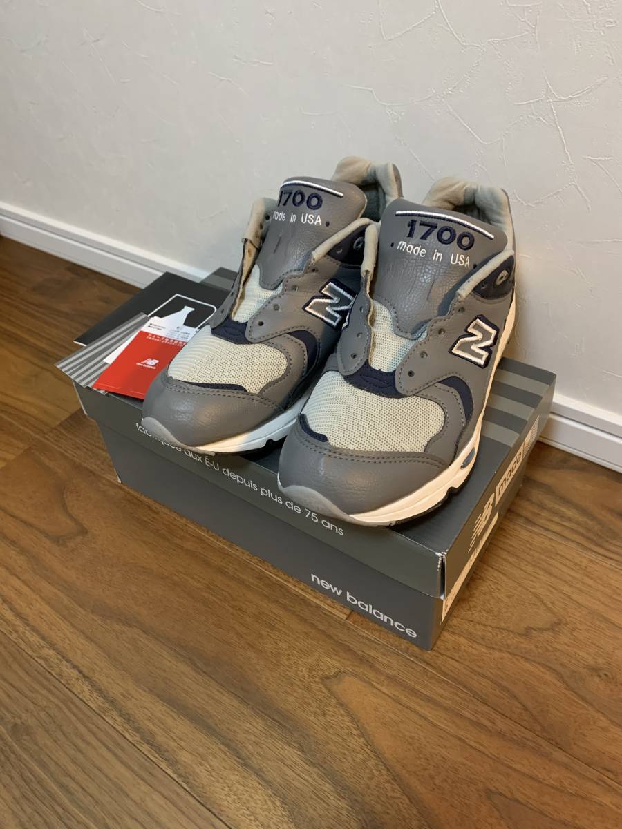 をしている ニューバランス M1700GRA 26.5 8H Dウィズ NEW BALANCE USA