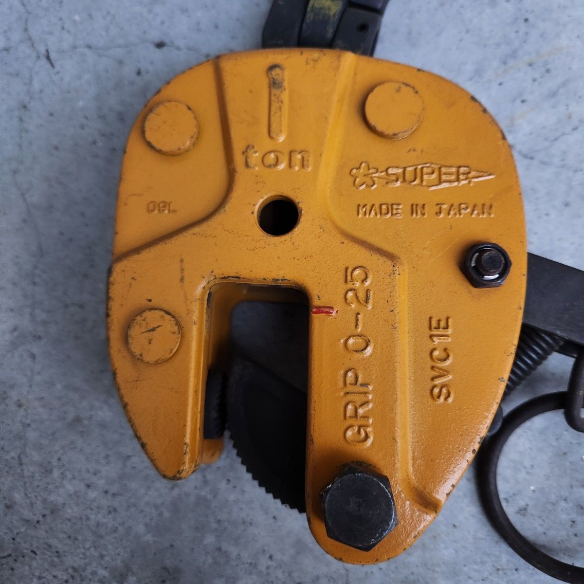 スーパーツール 立吊りクランプ1t SVC1E 2個セット | noonanwaste.com