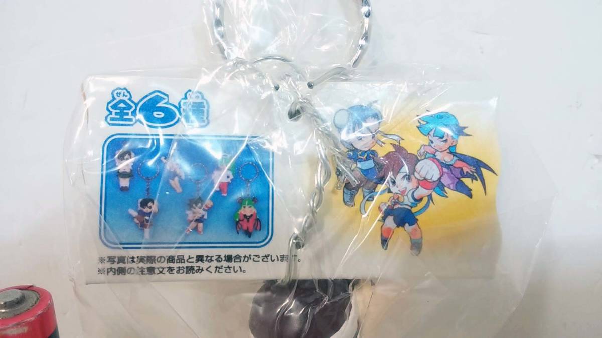 CAPCOM POCKET FIGHTER Sakura figure key ring / pocket Fighter figure key holder Sakura not for sale (not for sale) new goods * unopened goods 