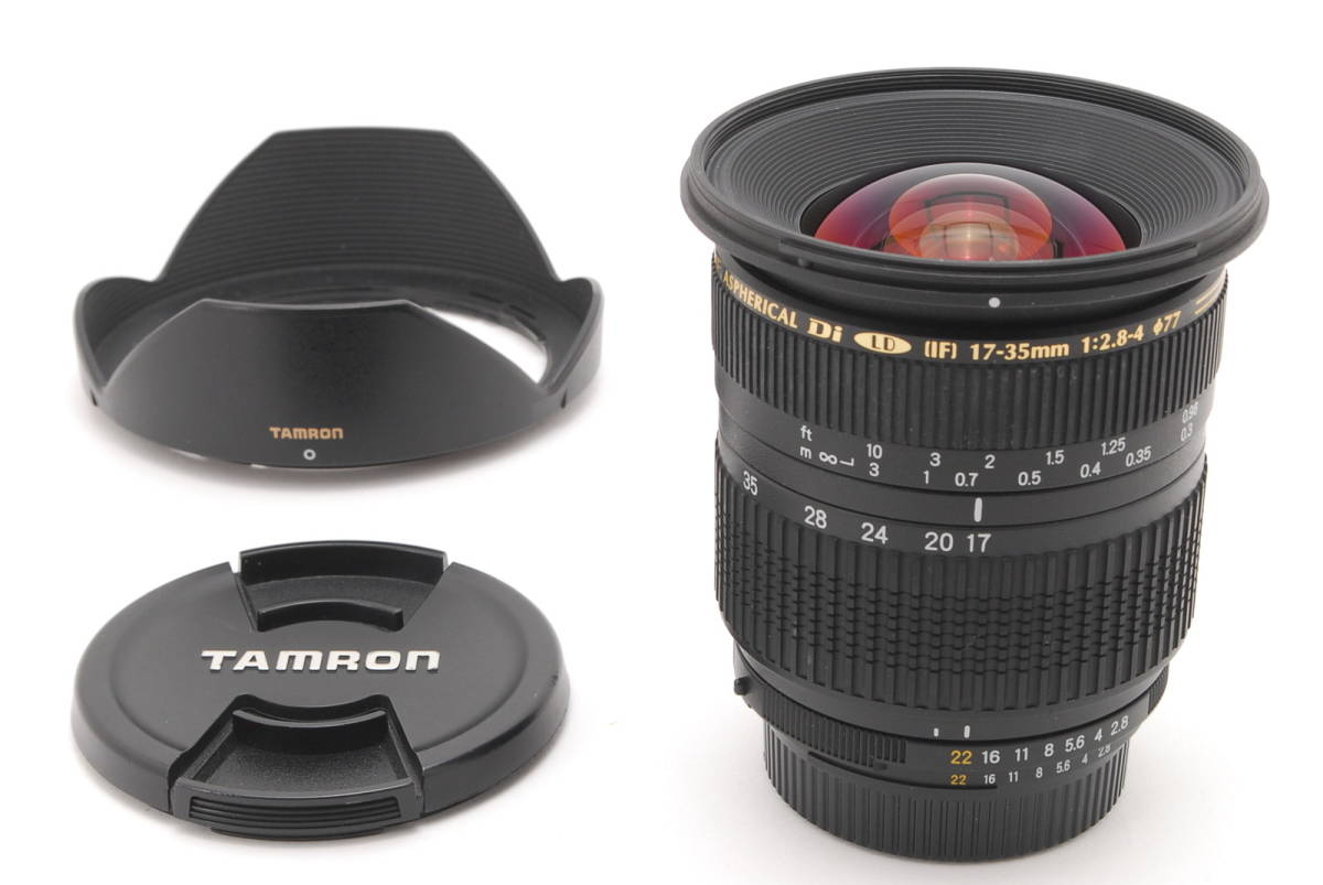 新作揃え 17-35mm AF SP Tamron F2.8-4 動作も写りもOKです。概ね