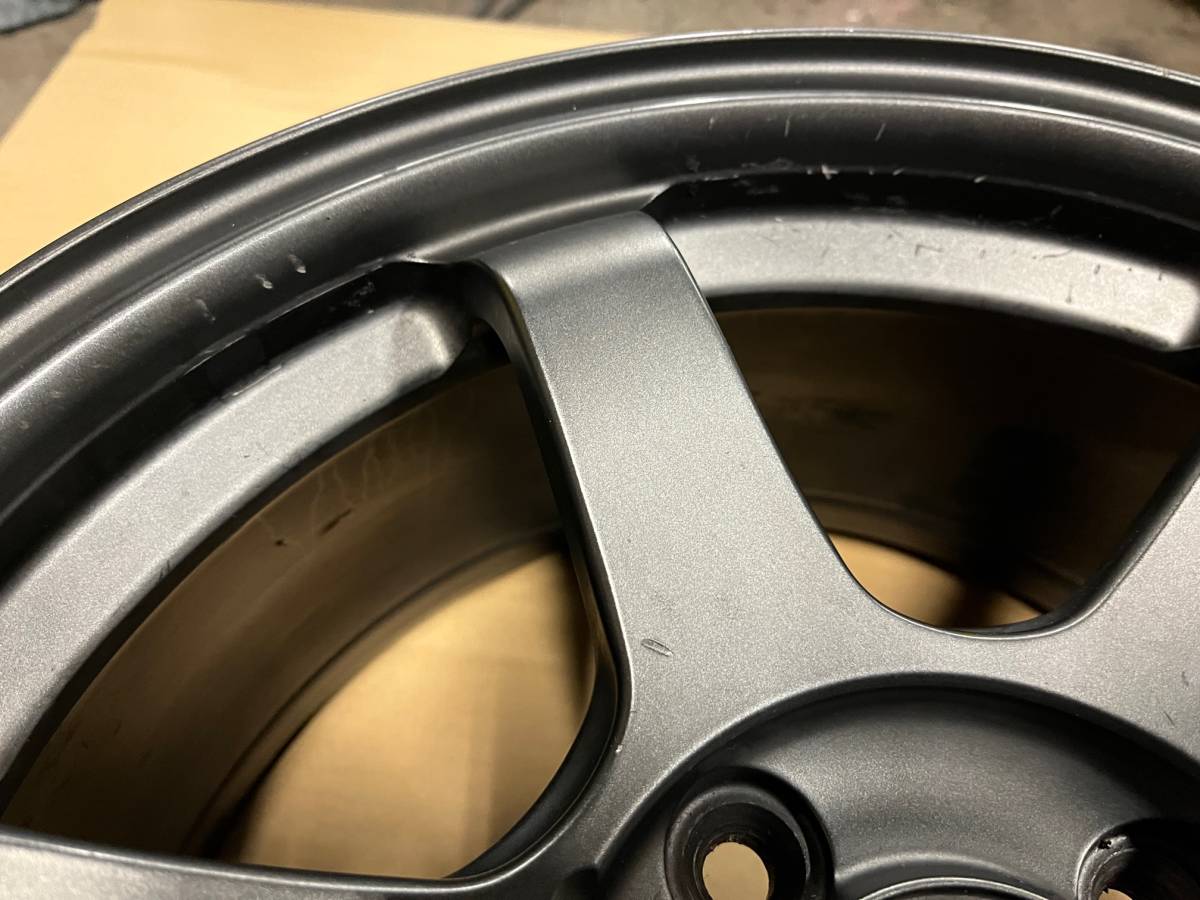 【RAYS】【レイズ】 TE37 SONIC CLUB RACER ソニック クラブレーサー 15インチ 7.0j 7j +32 PCD 100 4H 2本セット 中古 ①【倉庫B】_画像3