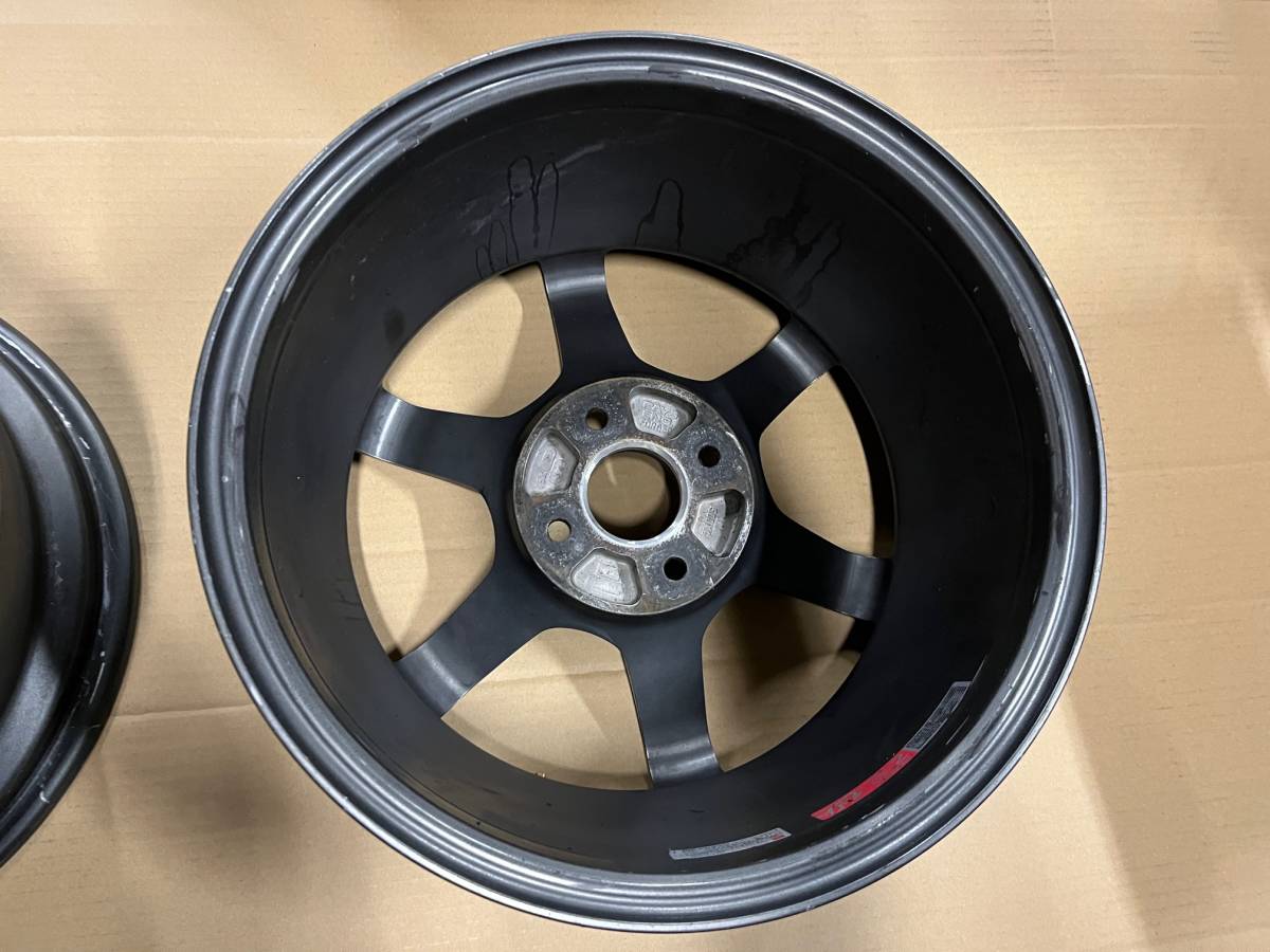 【RAYS】【レイズ】 TE37 SONIC CLUB RACER ソニック クラブレーサー 15インチ 7.0j 7j +32 PCD 100 4H 2本セット 中古 ①【倉庫B】_画像7