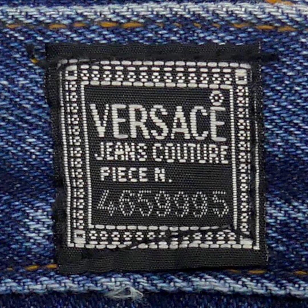 即決★イタリア製 VERSACE★未使用 W32 ジーンズ デニム ヴェルサーチ メンズ パンツ ボトムス ボトムス