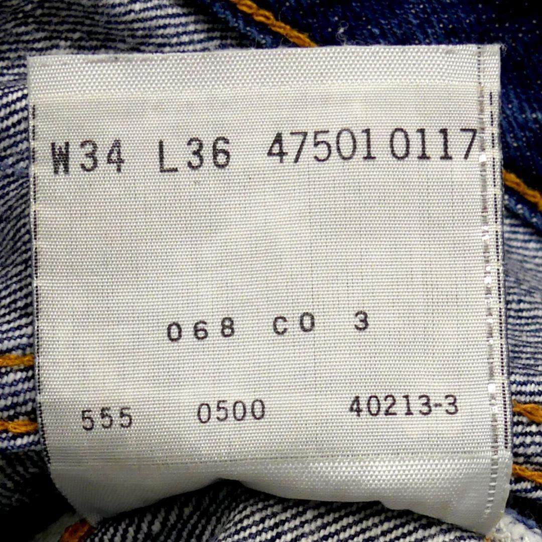 即決★アメリカ製 リーバイス501XX★W34 ビンテージ復刻ジーンズ Levis バレンシア製 メンズ ビッグE 赤耳 LVC ビンテージクロージング USA_画像9