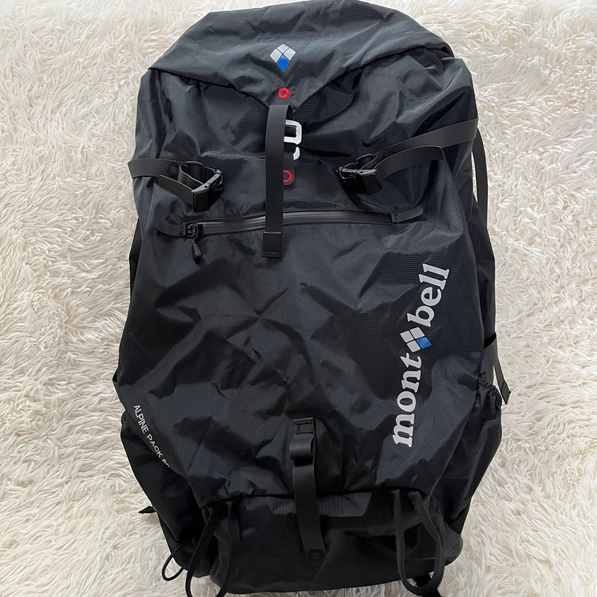 美品 mont-bell モンベル アルパインパック60+トップリッドM 美品 mont-bell モンベル アルパインパック60+トップリッドM