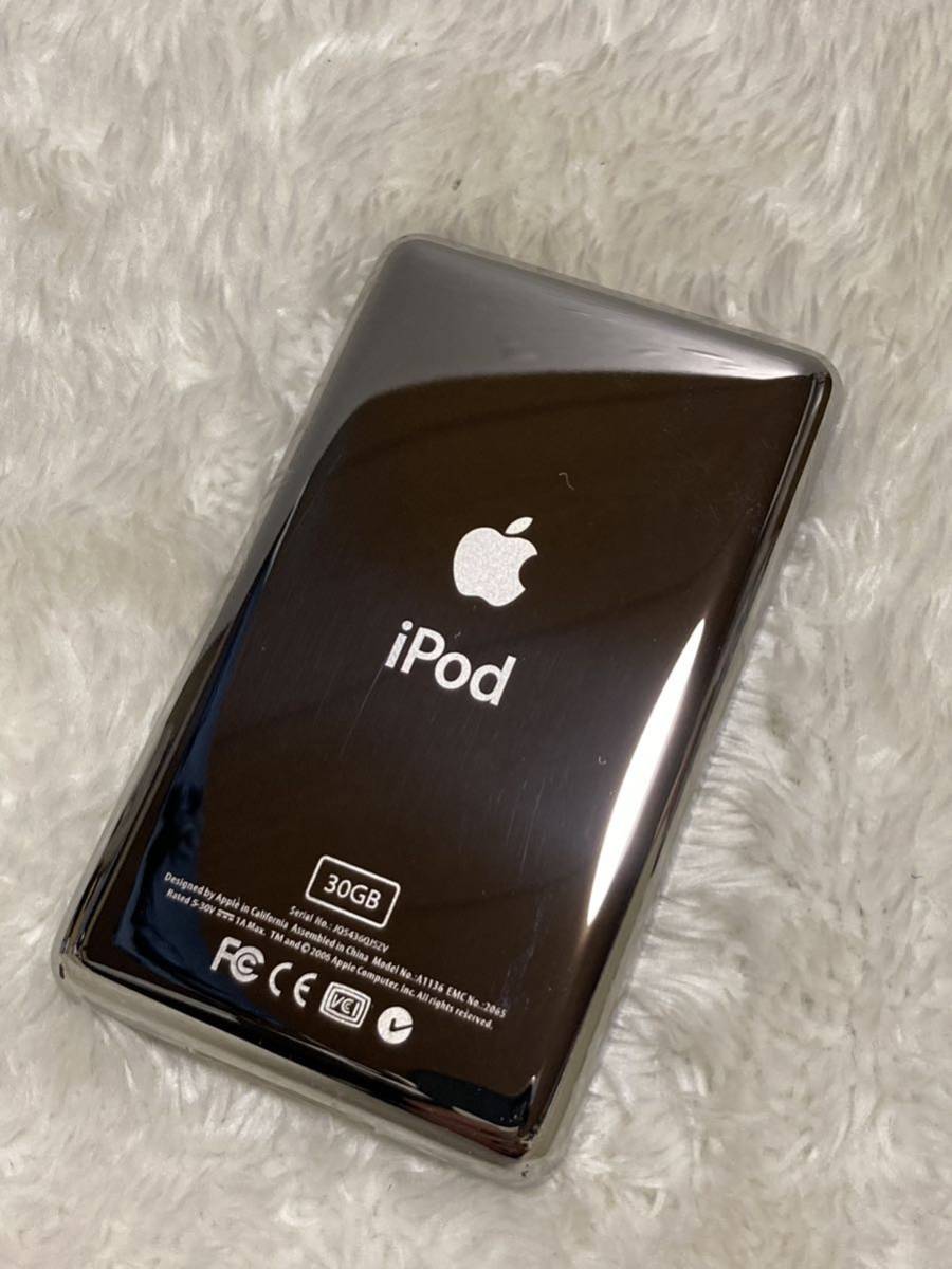 Apple iPod classic 第5世代 30GBから512GB 白×黒 カスタム 改造-