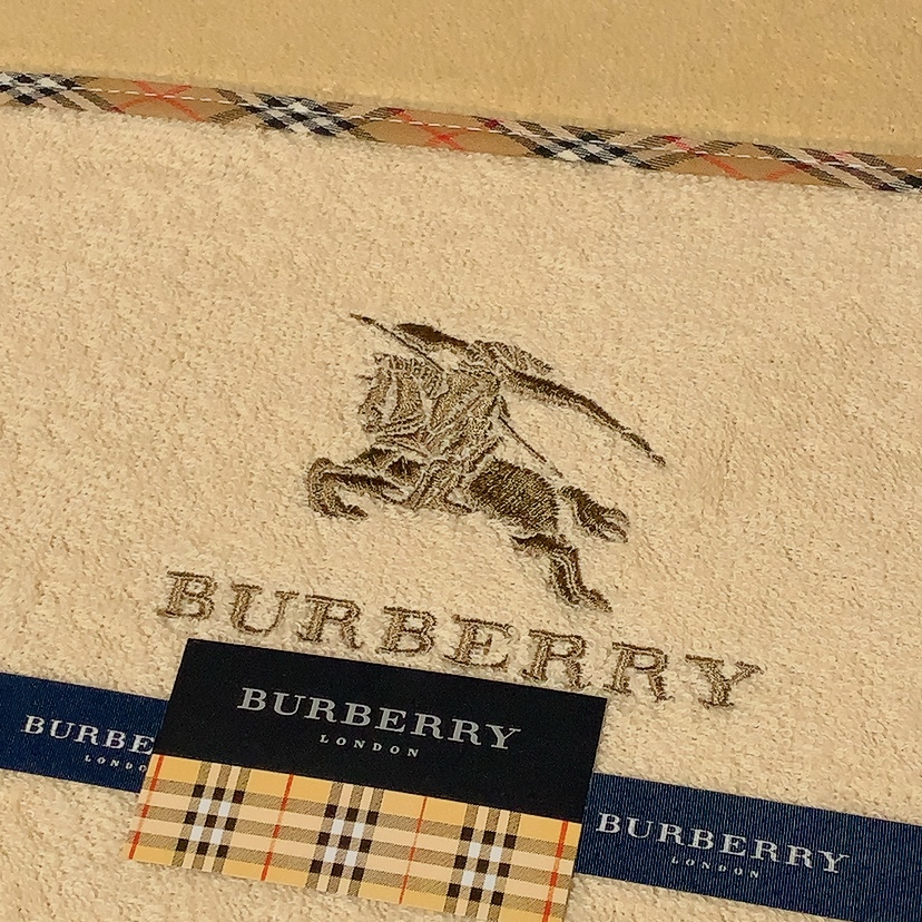 即決 送料無料 未使用 BURBERRY タオルケット バーバリー ツータッチ