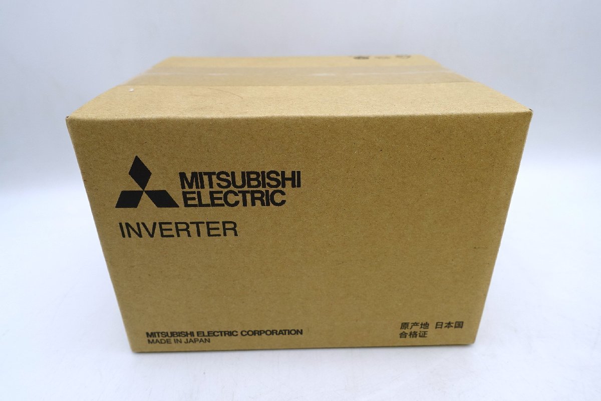 幅広type 新品未開封 三菱電機 FR-E820-0.2K-1 インバータ 1台 - 通販