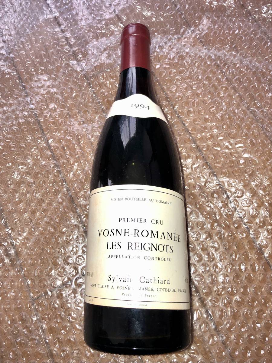 正規品 Domaine Sylvain Cathiard Vosne Romanee 1er Cru aux Reignots