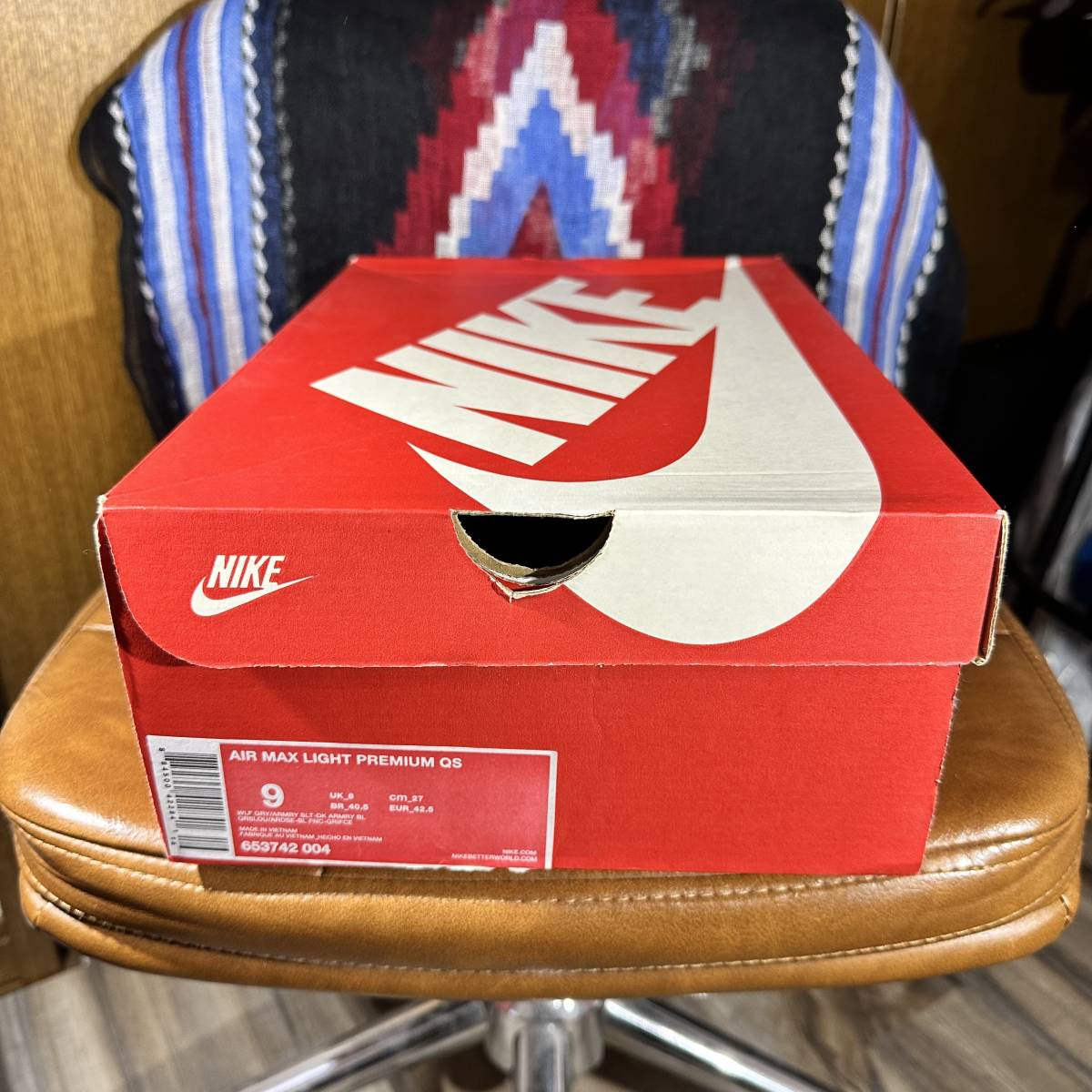 ☆未使用品 nike x mita sneakers air max light premium QS 鮭児 27.0