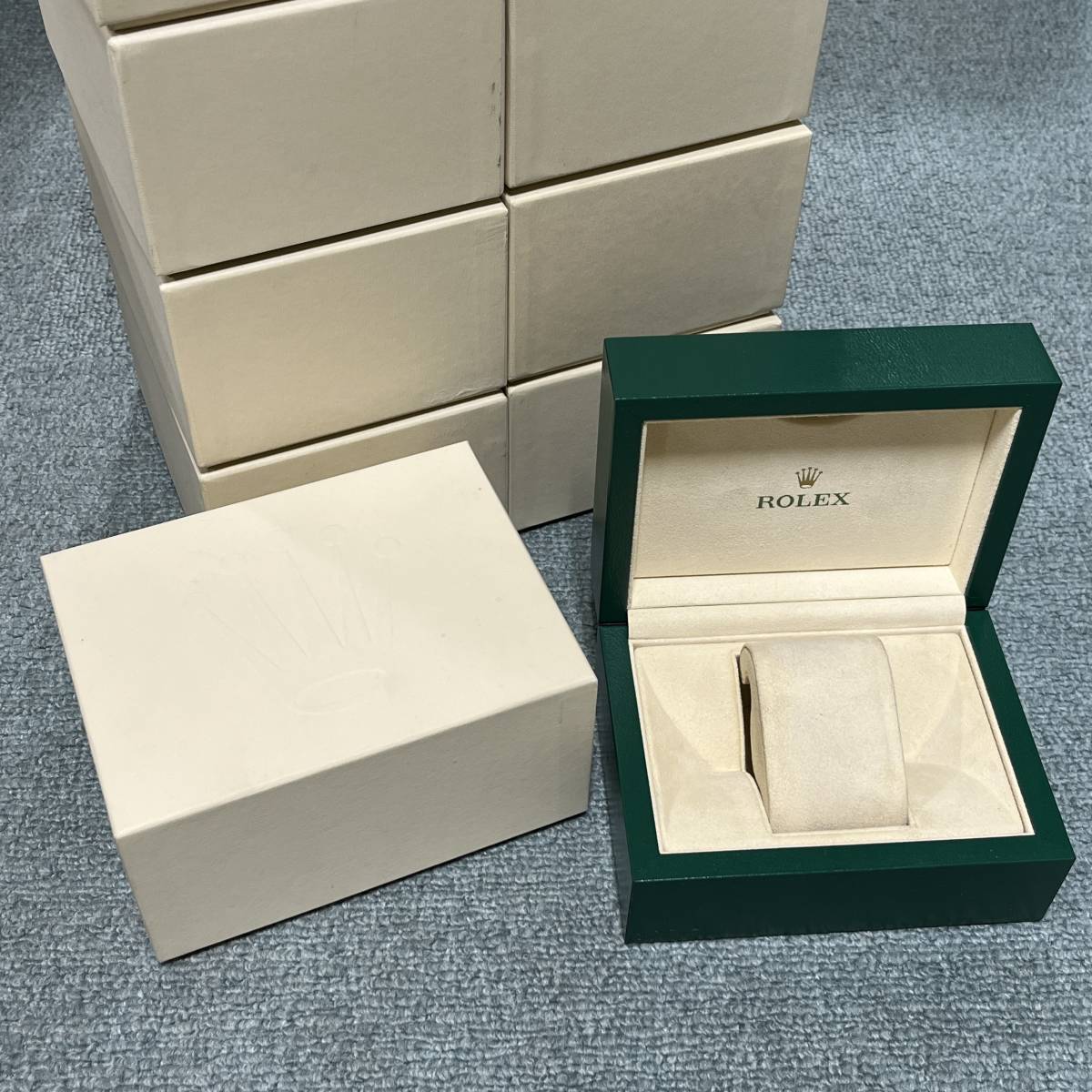 【純正】ROLEX　内箱・外箱　Sサイズ　小箱　10個セット　中古品　2BOX03-0008