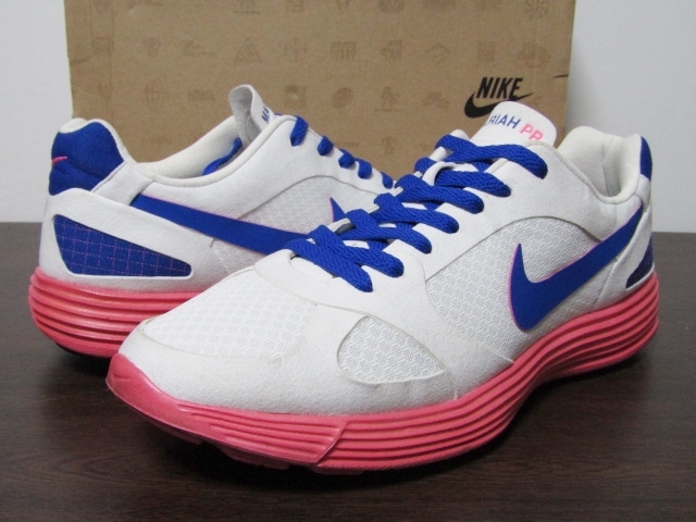 2009 NIKE LUNAR MARIAH TZ TIER 0 TIER ZERO ULTRAMARINE PERFECT PINK 369187-141 US10 ナイキ ルナー マライア ウルトラマリン ピンク_画像2