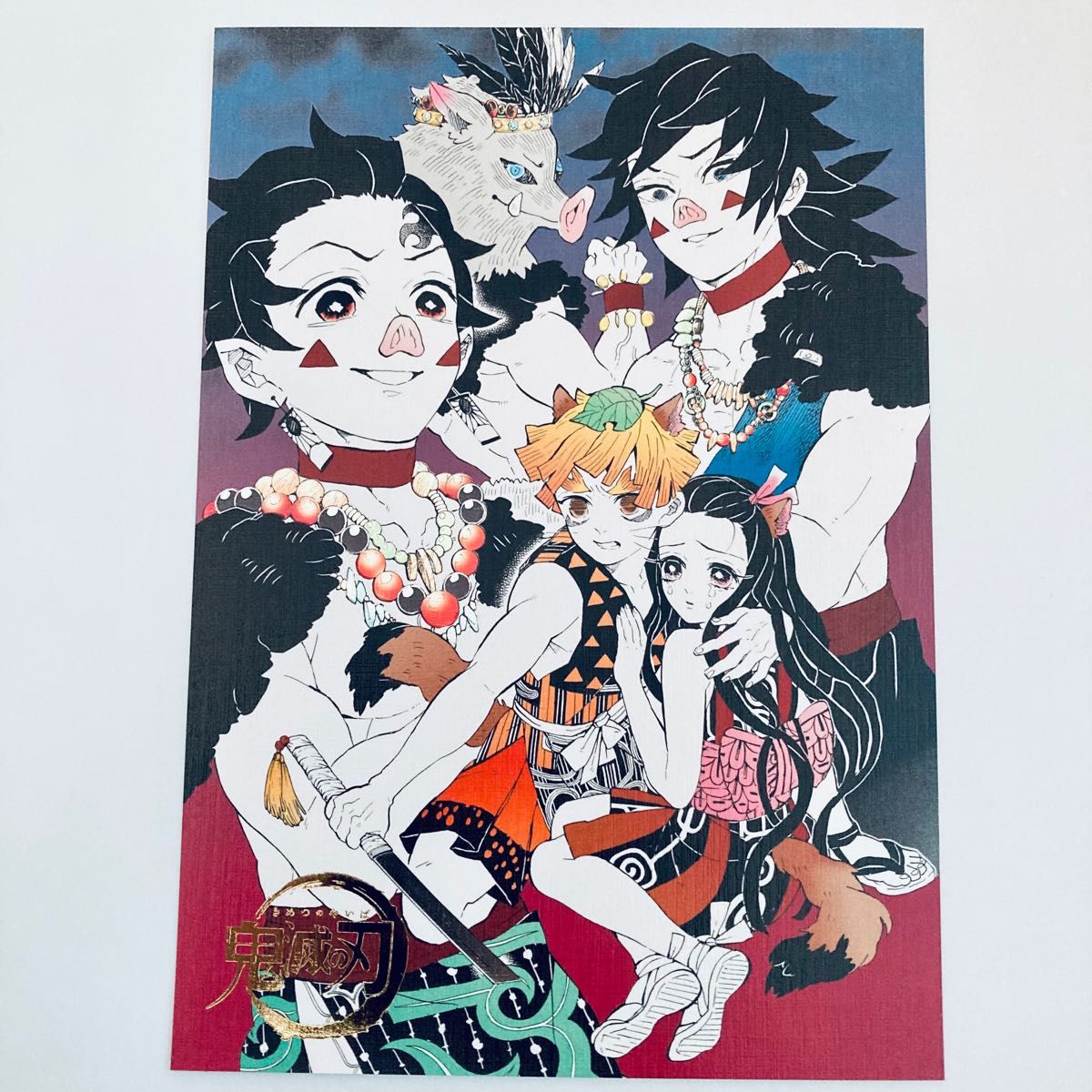鬼滅の刃 原画展 箔押しイラストカード 6種 セット|Yahoo 鬼滅の刃 原画展 箔押しイラストカード 6種 セット|Yahoo