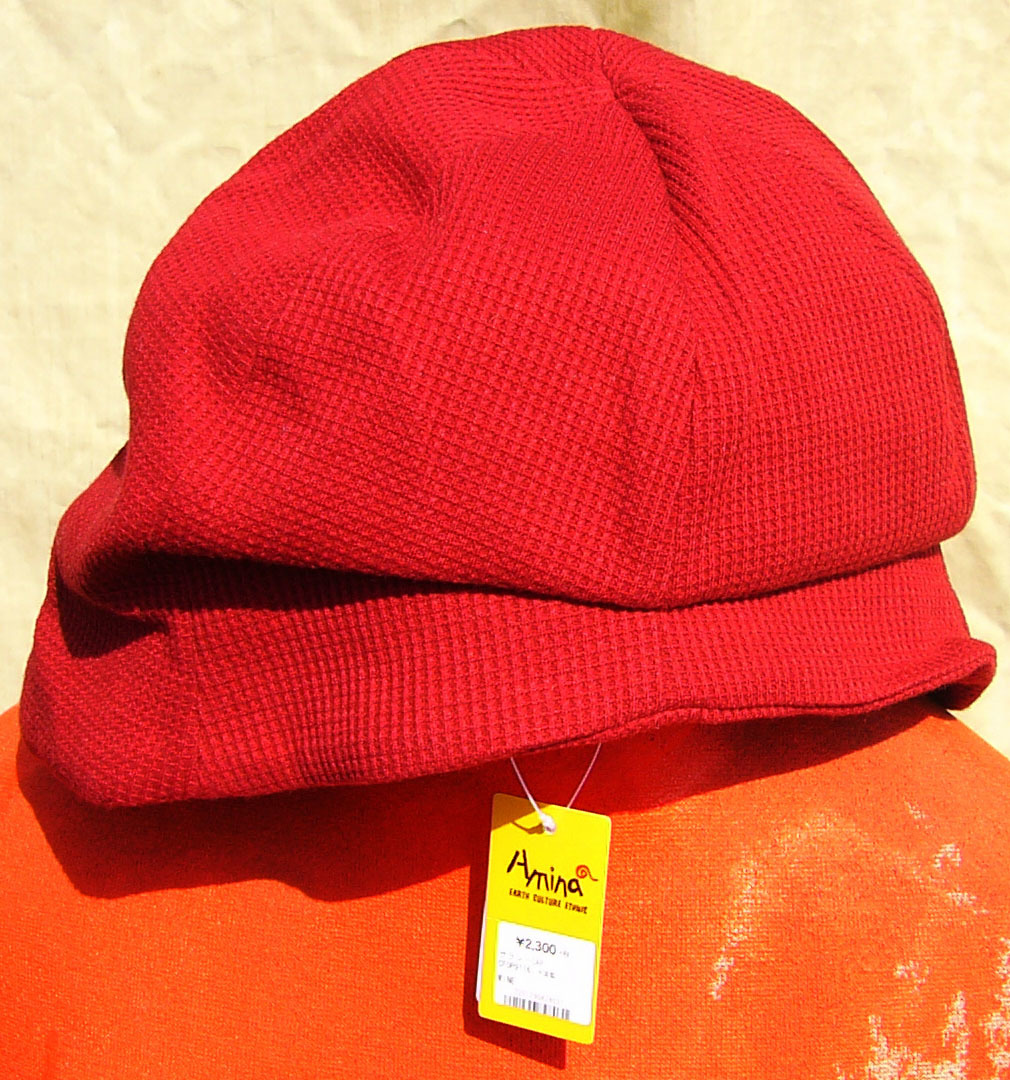 即決■Amina■赤アミーバcap■新品_画像9