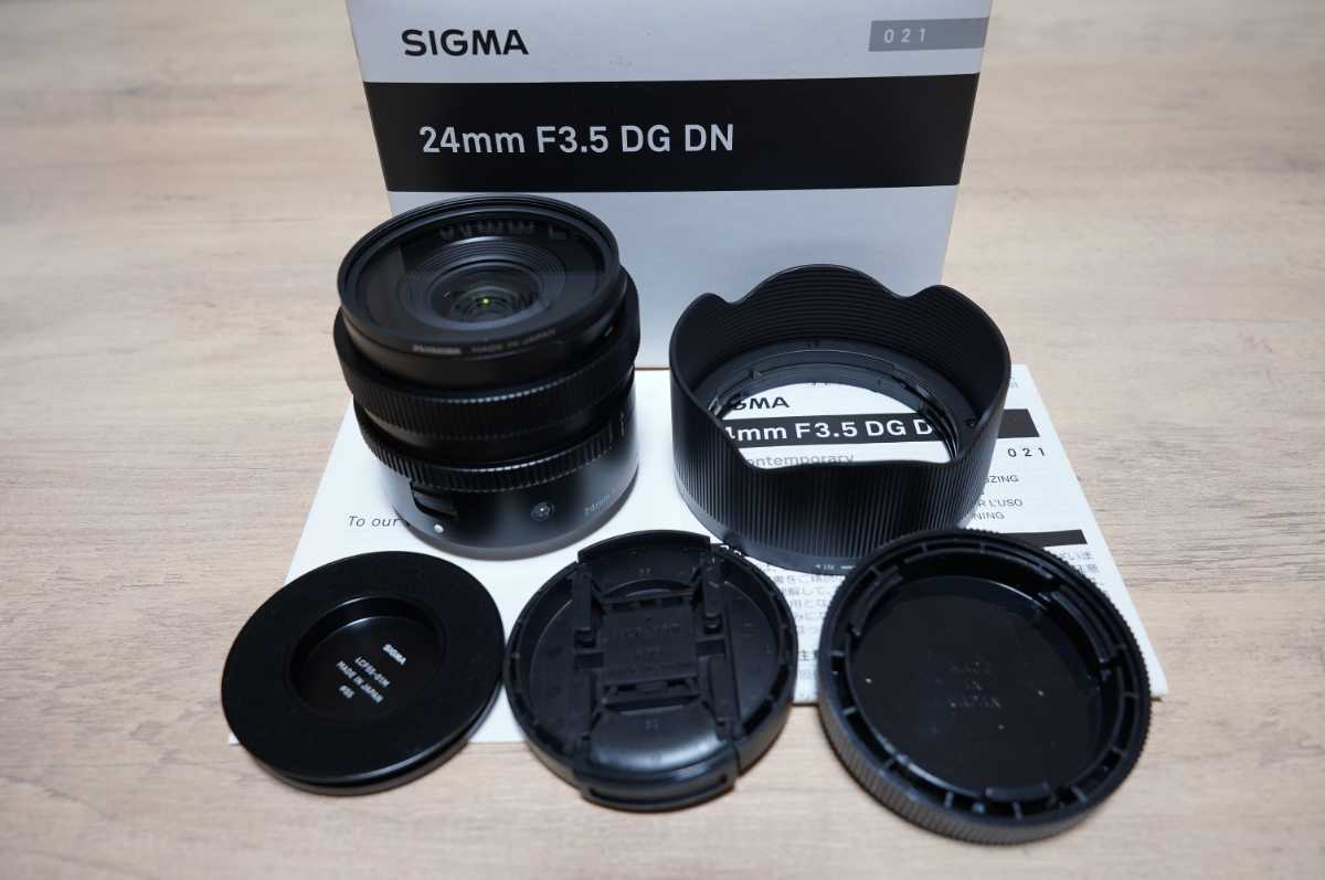 SIGMA シグマ 24mm F3.5 DG DN Contemporary ソニーE 美品 送料無料