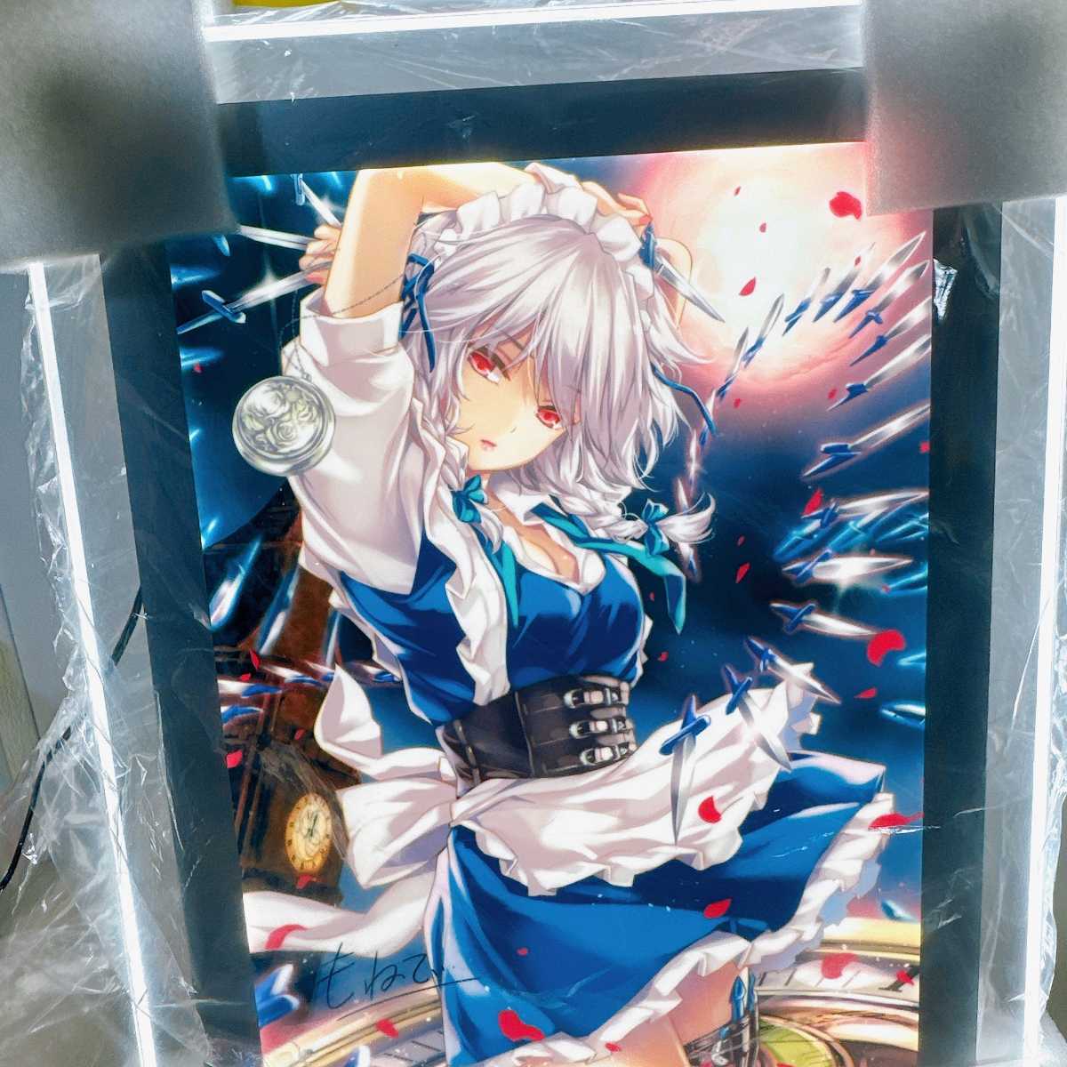 日本製/今治産 東方Project 十六夜咲夜 もねてぃ サイン ピカット