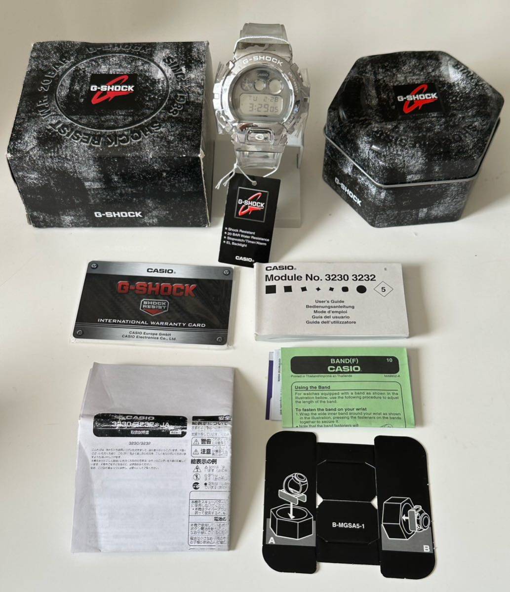 新品未使用品 G-SHOCK Gショック　CASIO GM-6900SCM-1ER　カモメタルカバー×スケルトンカモバンド　海外モデル　　カシオ_画像6