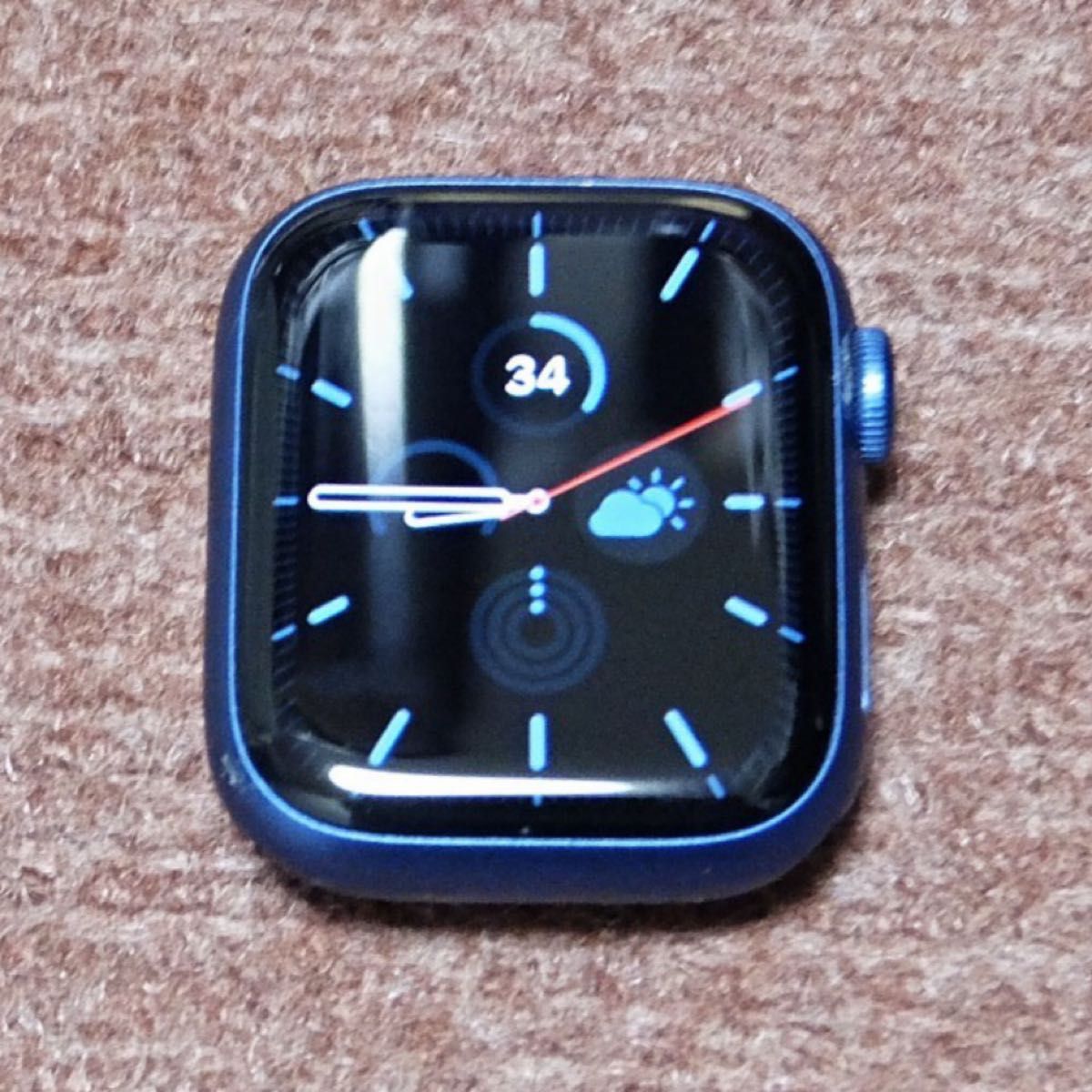 Apple Watch Series 7 41mm GPS MKN13J/A ブルーアルミニウムケース