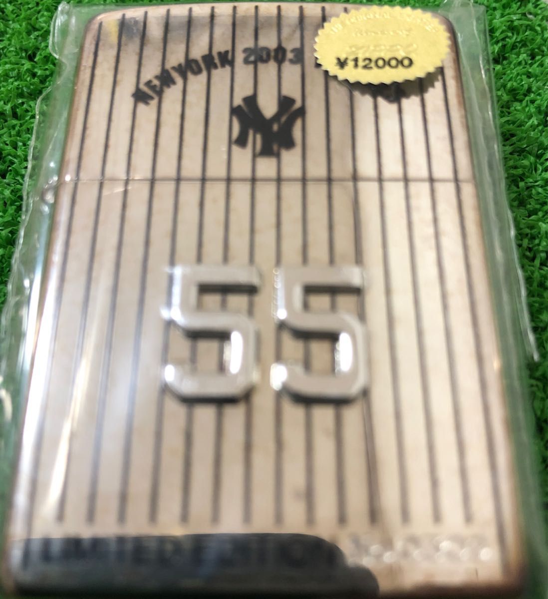 松井秀喜 ニューヨークヤンキース 記念ジッポーライター 未使用品 希少品 ZIPPO