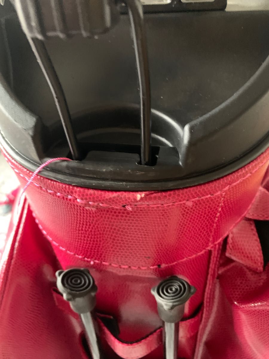 ロッディオキャディーバッグ3度使用以外に重いため出品ショルダーヘッドカバーネームプレートカバー付属品は未使用