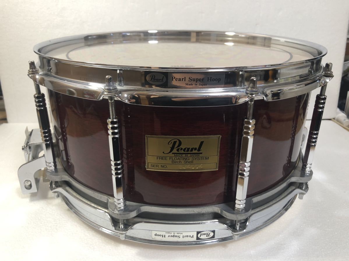 Pearl FREE FLOATING 14x6.5 Brass Snare Drum – Blakes Drum Shop